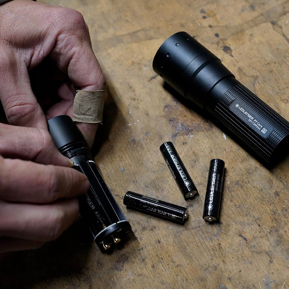 Ledlenser P7 Core Flashlight, High Power LED, 450 Lumens